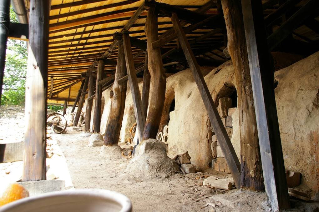 古窯いわした広場 登り窯